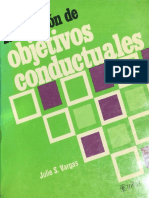 Redacción de Objetivos Conductuales