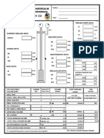 Hoja de Control Metodo Del Perforador