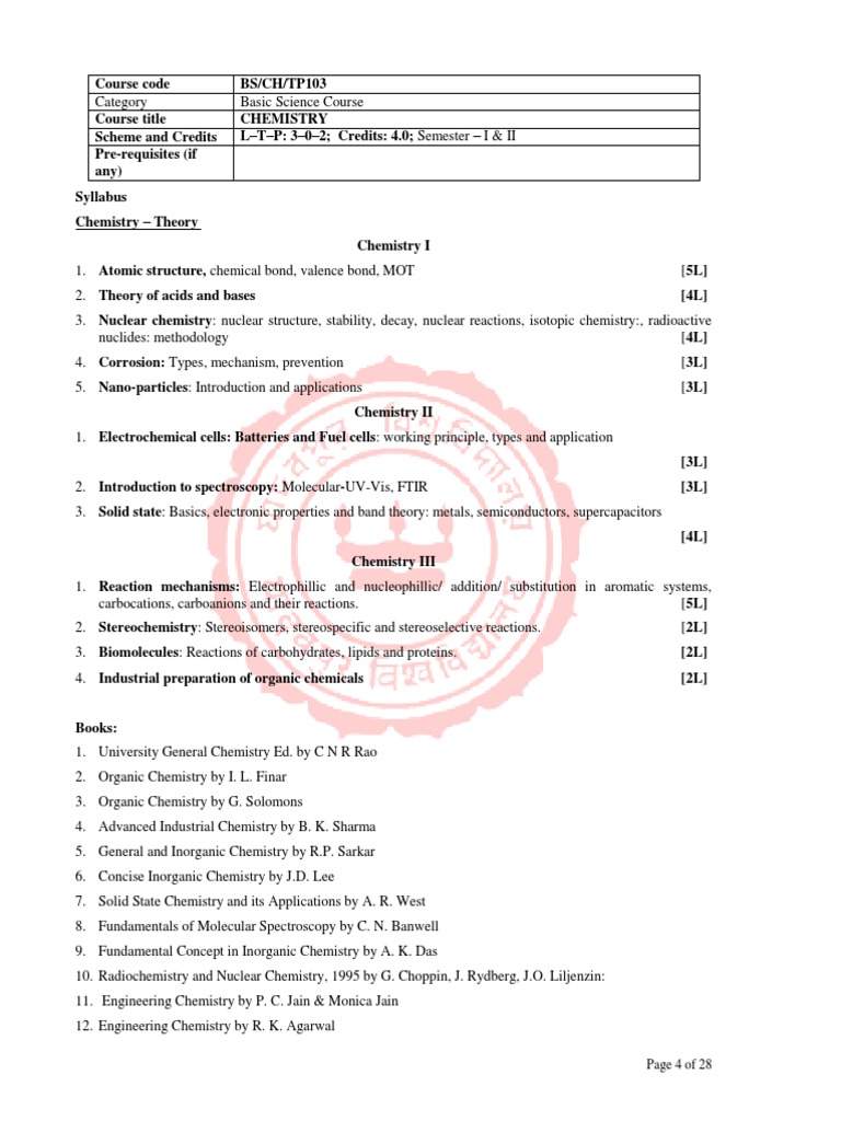 ENGINEERING CHEMISTRY SYLLABUS 1ST YEAR 2022 PDF DOWNLOAD visual data 2