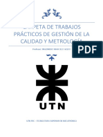 Gestión de La Calidad y Metrología - CTP