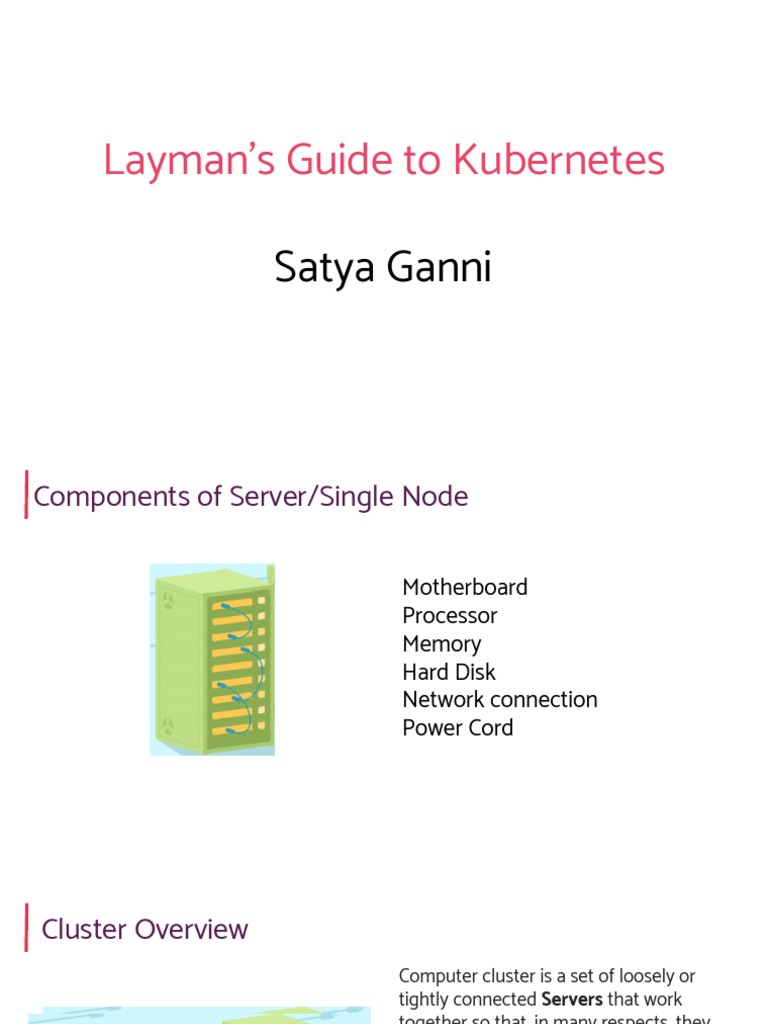 Kubernetes Guide for Beginners | PDF | Computer Cluster | Distributed ...