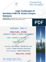 Structural Design Challenges of Merdeka Pnb118 Kuala Lumpur Malaysia