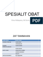 Spesialit Obat: Vina Hidayana, M.Farm, Apt