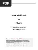 Redis Vs Ncache