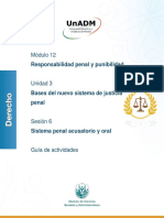 Módulo 12: Responsabilidad Penal y Punibilidad