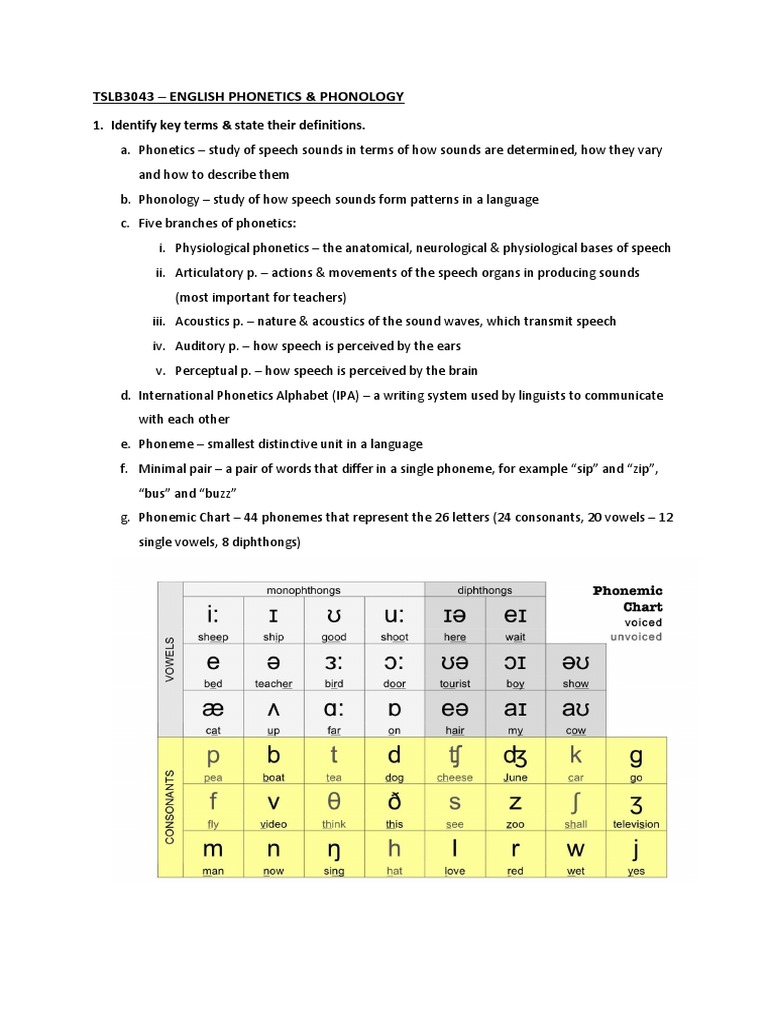 English Phonetics and Phonology Guide | PDF | Syllable | Phonetics