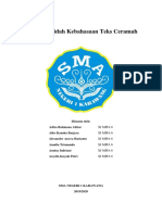 Analisis Kaidah Kebahasaan Teks Ceramah