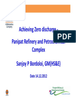 Achieving Zero discharge at Panipat Refinery and Petrochemical Complex