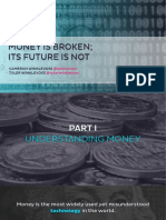 Money Is Broken Its Future Is Not: @winklevoss @tylerwinklevoss