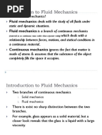 Introduction To Fluid Mechanics