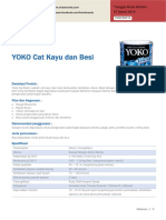 Yoko Synthetic Cat Kayu Dan Besi - 1461907798