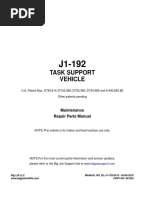 Task Support Vehicle: Maintenance Repair Parts Manual