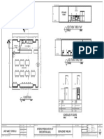 B Section Thru "Aa": Floor Plan