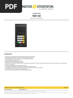 Zenitel - VMP-430 - 1020603700 PDF