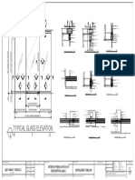 Typical Glass Elevation: S Geraldine Tabilino Interior Renovation of Lady Mae P. Brigoli Onecentral Mall