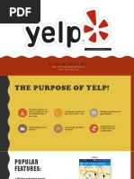 Social Media Presentation - Yelp - Kittia Dedtaryoon