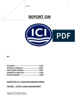 Ici Supply Chain Management Report by Ali Raza