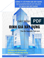 GXD - VN Giao Trinh Dinh Gia QS Quantity Surveyor 10 10 2019 PDF