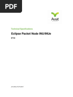 Eclipse Packet Node INU - INUe ETSI Technical Specifications - March 2013