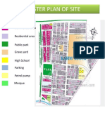 Master Plan of Site: Commercial Area