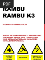 Arti Warna Rambu K3 dan Fungsinya | PDF