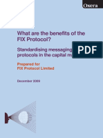 Benefits of The FIX Protocol 1
