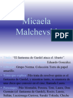 Micaela Malchevski. El Fantasma de Gardel Ataca El Abasto.