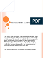 India's sedimentary basins and oil history