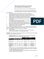 Affordable Housing Guidelines and Standards Davidson