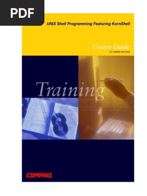 UNIX Shell Programming Featuring KornShell | PDF | Parameter