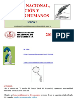 Realidad Nacional, Constitución Y Derechos Humanos