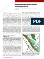 Using Insar To Detect Active Deformation Associated