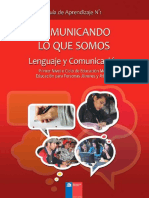 Guía #1 Lenguaje y Comunicación Comunicando Lo Que Somos