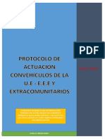 Protocolos de Actuaci - N Con Vehiculos de La UE - EEE y Extracomunitarios 20-7-2016