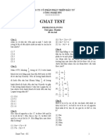 Gmat - b2 FPT