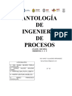 Antología de Ingeniería de Procesos