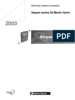 Sepam 1000+ Serie 20 - Manual
