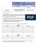 Revisão de Geografia sobre IDH, regiões e capitais brasileiras