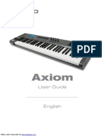 M-Audio Axiom 61 MIDI Controller Axiom 61 (english)