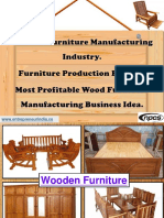 Wooden Furniture Manufacturing Industry. Furniture Production Factory. Most Profitable Wood Furniture Manufacturing Business Idea.-555400