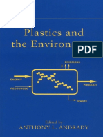 Epdf.pub Plastics and the Environment