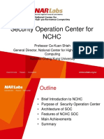 Security Operation Center For NCHC