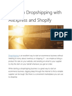AliExpress Shopify Guide PDF