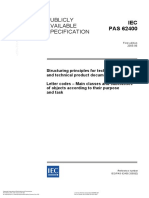 Publicly Available Specification: IEC PAS 62400