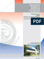 Normativas Politicas y Electoral Paraguaya