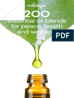 Essential Oil Blends For Peace, Health and Wellness