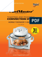Manual convection oven 