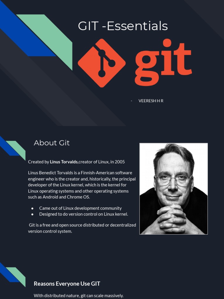 GIT Essentials | PDF | Linux | Computer File