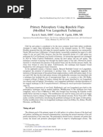 ESSE Primary Palatoplasty Using Bipedicle Flaps Modified Von Langenbeck Technique