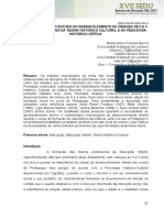 A Import Do Estudo Desenv Crianca de 0 A 3 Anos Implic Da Teoria Hist Cult e Da Pedag Hist Critica